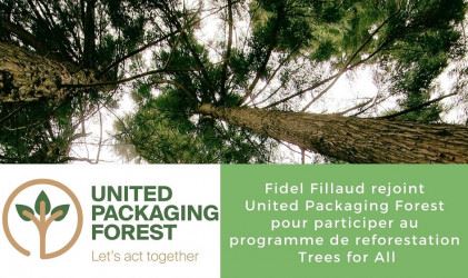 Fidel Fillaud becomes a Platinum member of United Packaging Forest