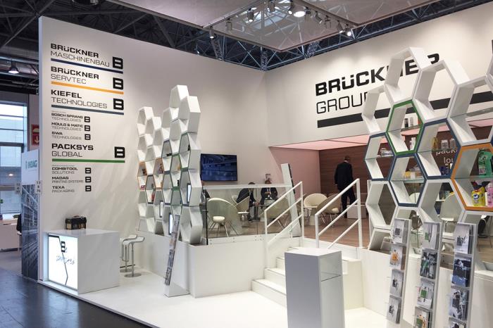 Brückner Group members at the Interpack 2017