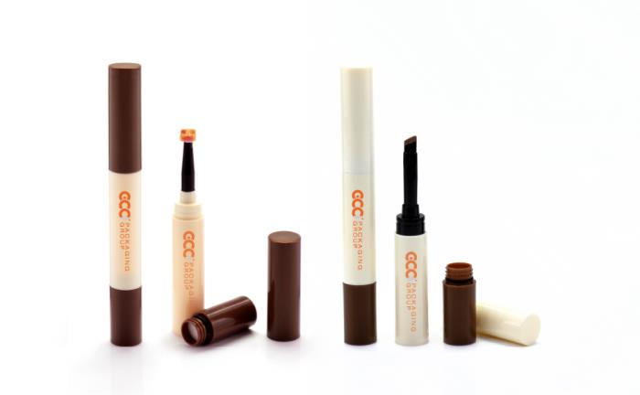 GCCs new double-ended cosmetic packaging for enhancing brows