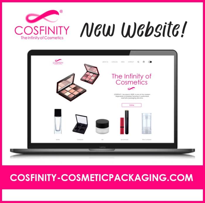 Cosfinity Launches Its New and Improved Website For Cosmetic Packaging