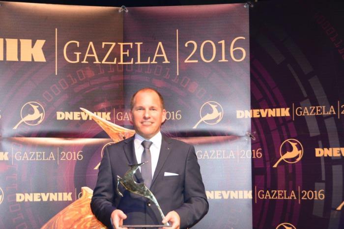 NiceLabel receives Golden Gazelle award for its fast growth