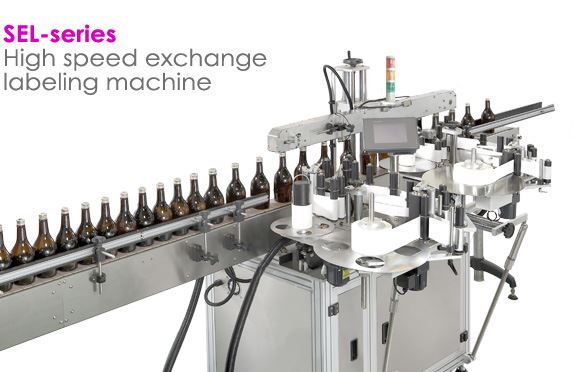 High-Speed Exchange Labeling Machine