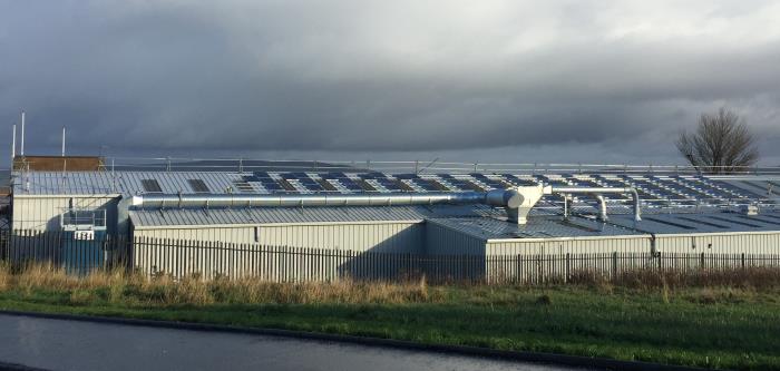 McLaren Packaging install 300 new solar panels