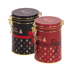 Christmas tins Seasons Greetings