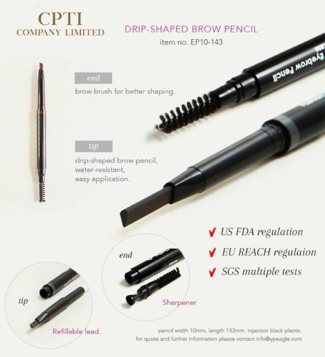 Drip-Shaped Brow Pencil