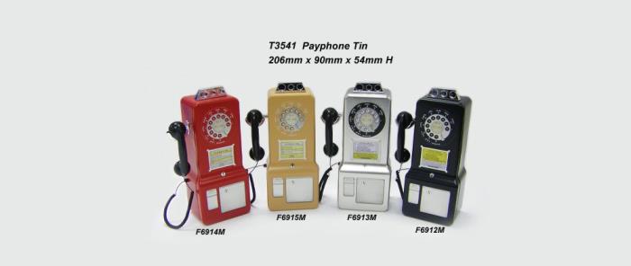 T3541 Payphone Tin