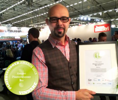 Innventia paper packaging wins Plastovation Award