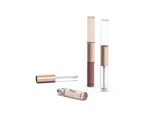 Duo Lip Glass and Roller Glass Vial