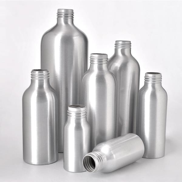 Spray perfume aluminum bottles