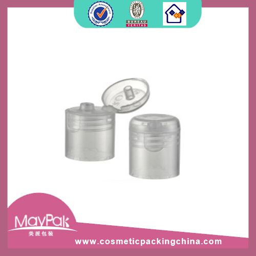 Cosmetic bottle transparent cap