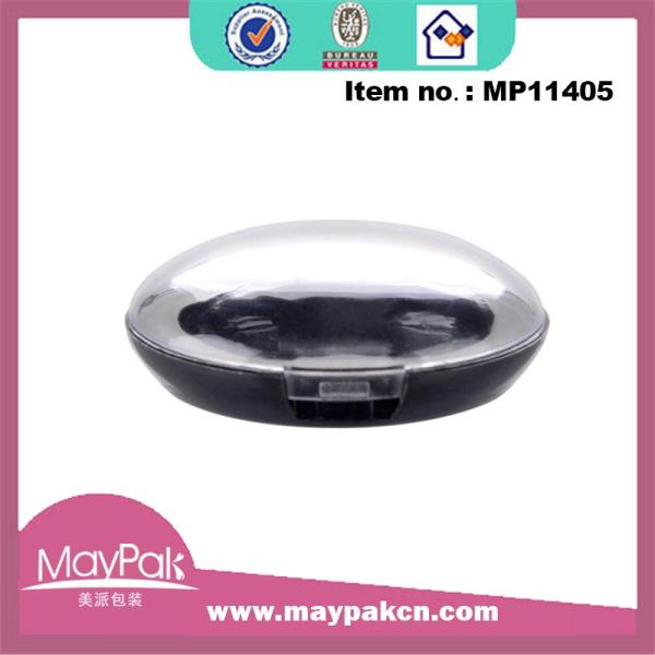 Black Plastic Eye Shadow Container