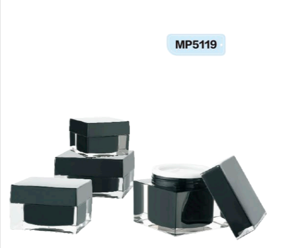 Cubical Airless Jars (MP5119)