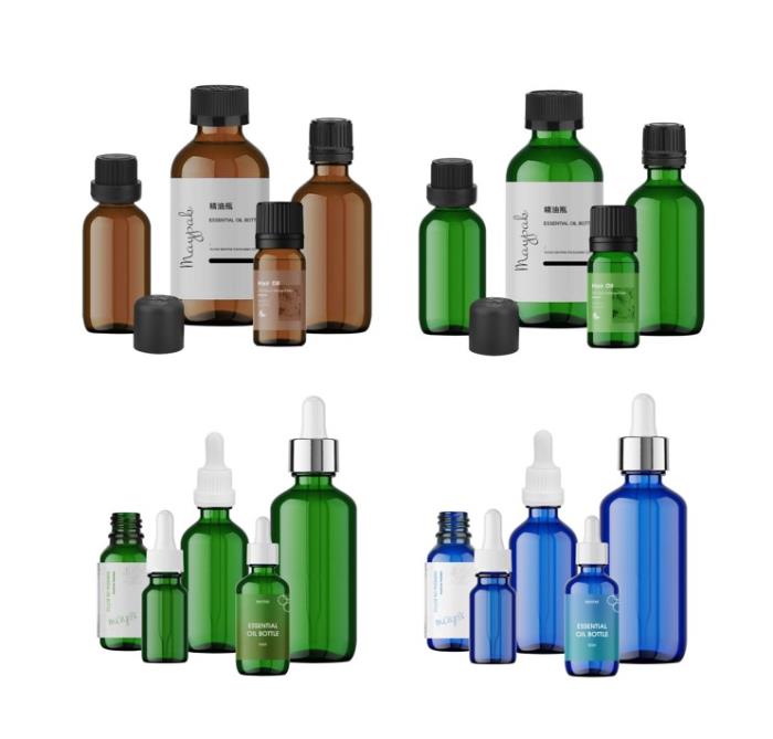 Glass Dropper Bottles For Essential Oils