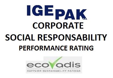 Igepak obtains the Silver recognition level in the CSR assessment