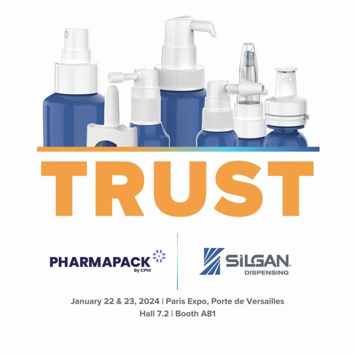 Join Silgan Dispensing at Pharmapack Europe 2025 - Booth A81