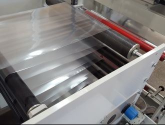 New production line for thermoshrinkable bags