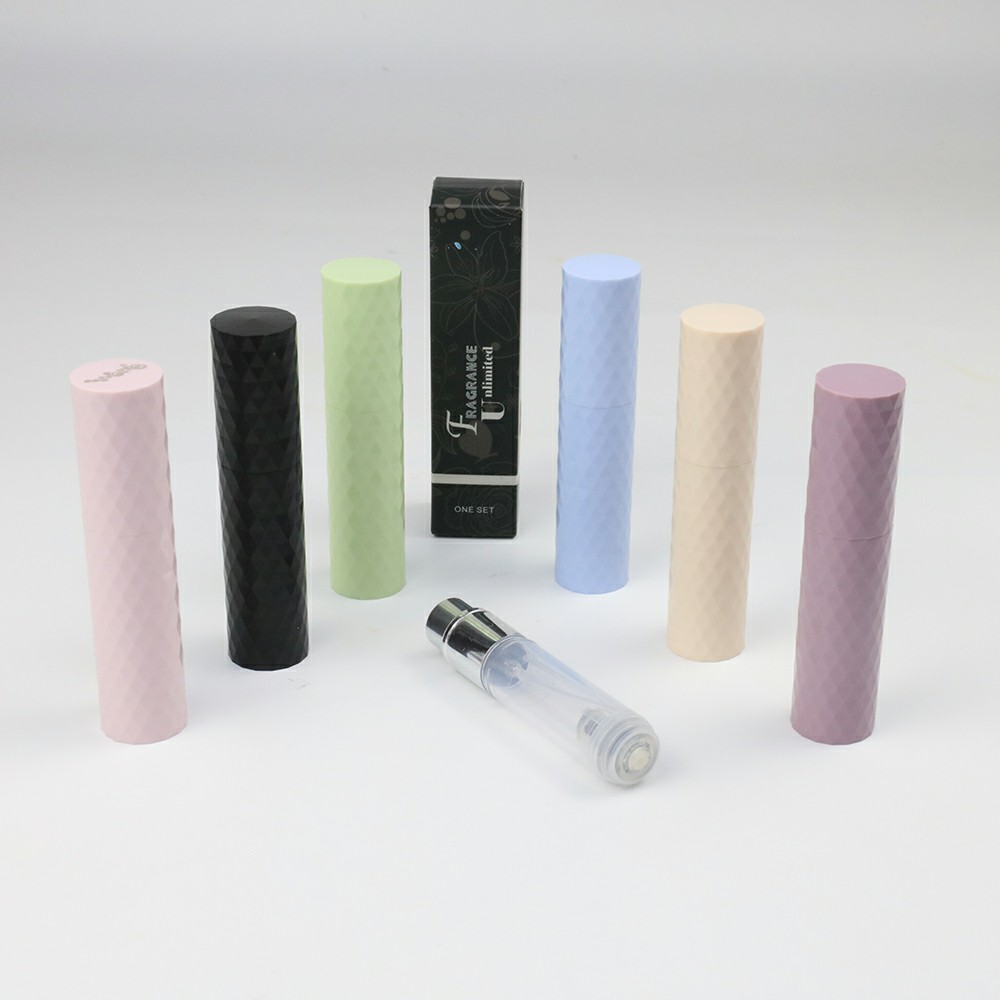 5ml Colorful PP Bottom Refillable Perfume Atomizer