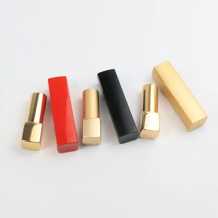 Square Click Up Aluminum Lipstick Tube