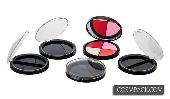 Multiple Color Cosmetic Compact