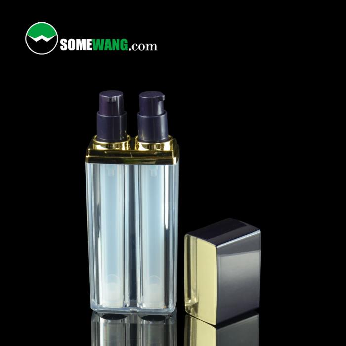 AS Dual pump  Airless bottle -30ml-SWC-BSA30FA