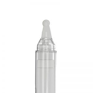 Eye Serum Acrylic Airless Bottle Needle Design White 10ml