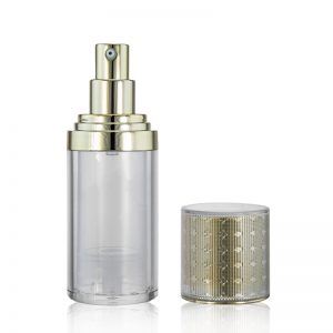 Gold Luxury Airless Pump Bottle for Skincare