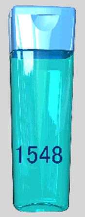 PET Plastic Bottle - 1548 - 80 ml