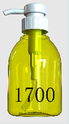 PET Plastic Bottle - 1700 - 300 ml