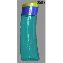 PET Plastic Bottle - 597 - 60 ml