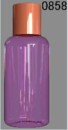 PET Plastic Bottle - 858 - 60 ml