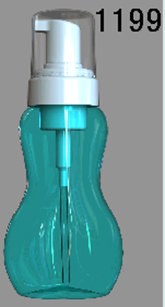 PET Plastic Foam Bottle - 1199 - 200 ml