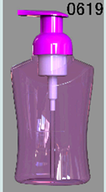 PET Plastic Foam Bottle - 619 - 500 ml