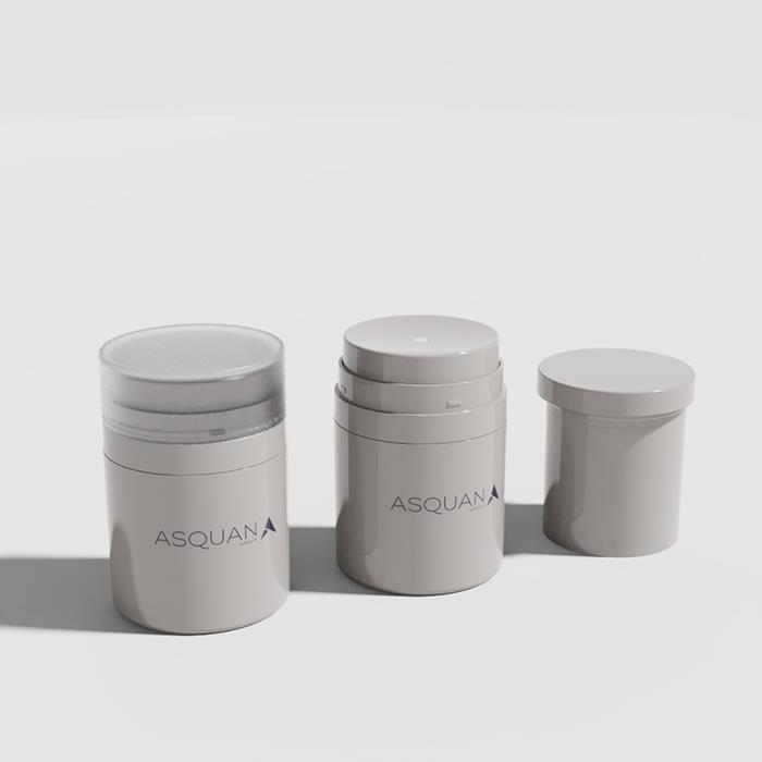 Rechargeable Airless Round Jar 100mL