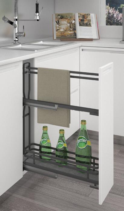 Orion 150mm Towel Rail Pull-Out | Herbert Direct Catalogue