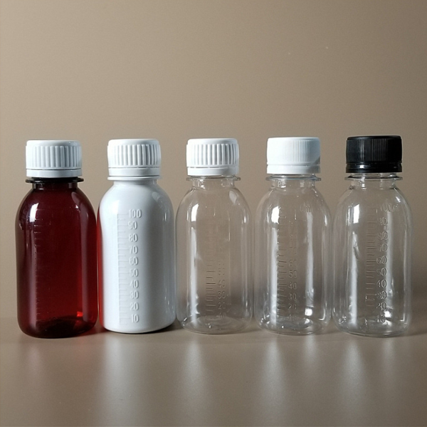 100ml pet bottle for syrup package