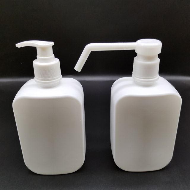 500ml HDPE plastic lotion bottle