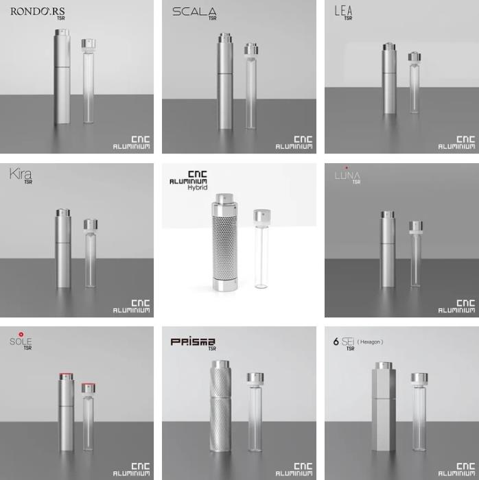 CNC Aluminum Alloy Dispensers for Beauty and Personal Care