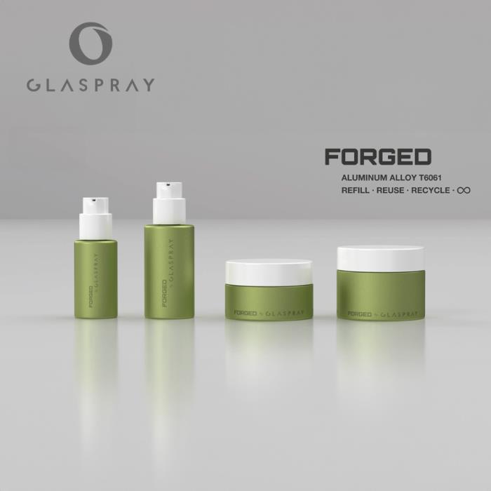 FORGED to Perfection: Glaspray’s Revolutionary Aluminum Refillable Packaging