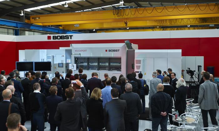 New BOBST K5 EXPERT unveiled at Bobst Manchester Open House