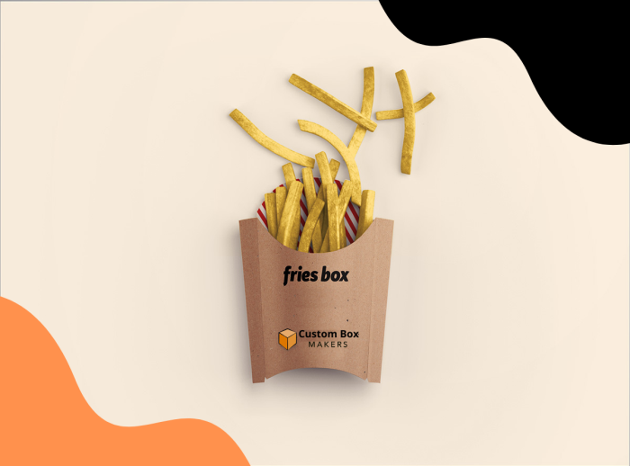 Increase Customer Appeal for French Fries VIA Custom Packaging