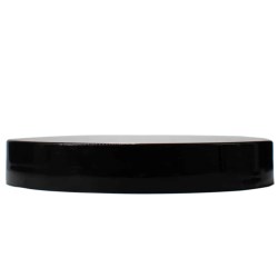 89-410 PP Black Smooth Skirt Lid with Liner