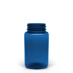 100cc Blue PET Packer Bottle 38-400 Neck