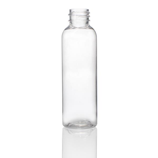 2 oz PET Cosmo Round Bottle with 20-410 Neck Finish