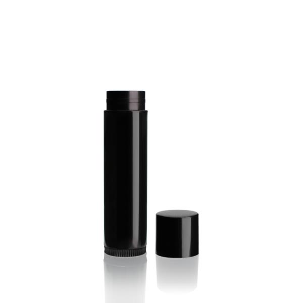 0.15 oz Black Lip Balm Tube