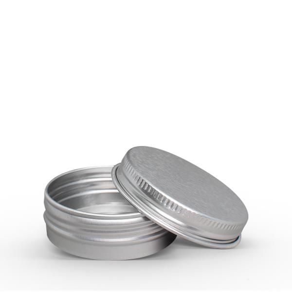 42g Aluminum Tin Jar with Screw On Lid