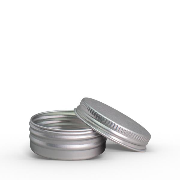 15g Aluminum Tin Jar with Screw On Lid