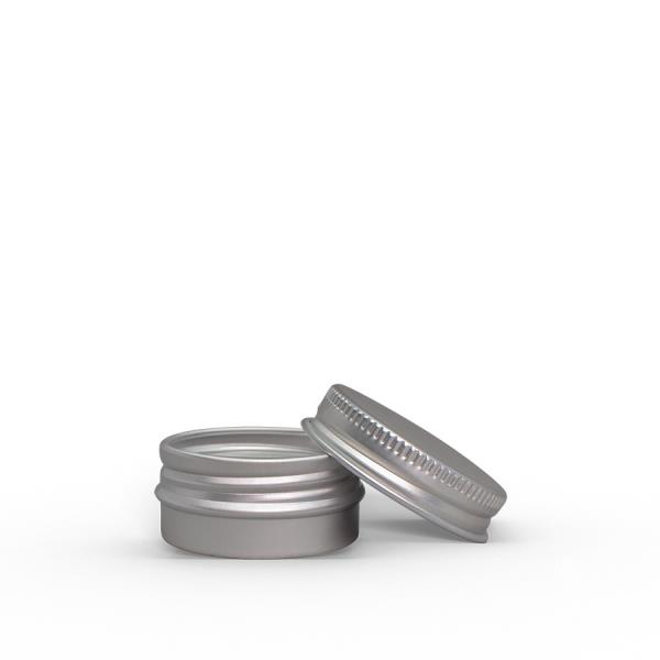 12g Aluminum Tin Jar with Screw On Lid