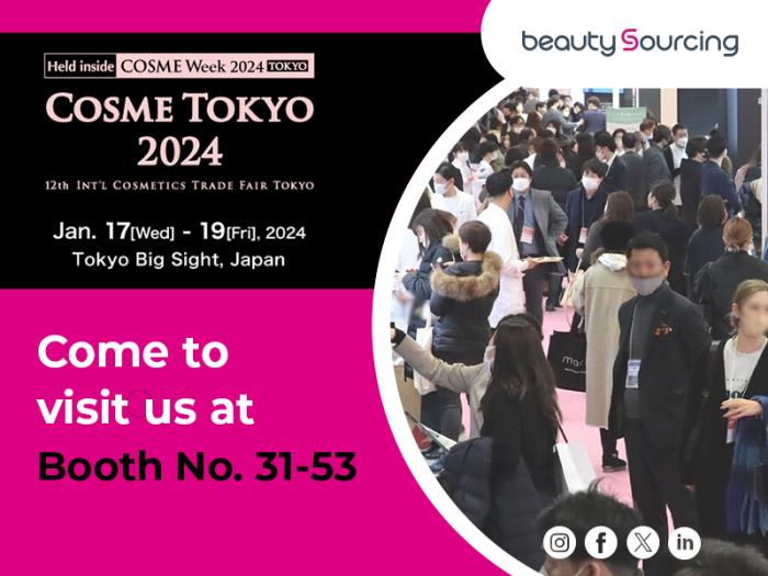 BeautySourcing to Unveil Premium Cosmetic Packaging Solutions at COSME Week 2024