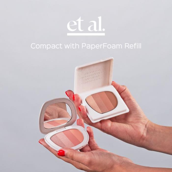 Compostable Refillable Compacts using PaperFoam