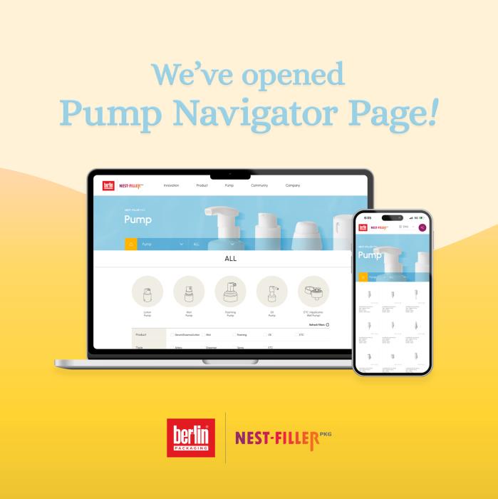 Visit NEST-FILLER PKGs "Pump Navigator" page to access pump solutions with just one-click!